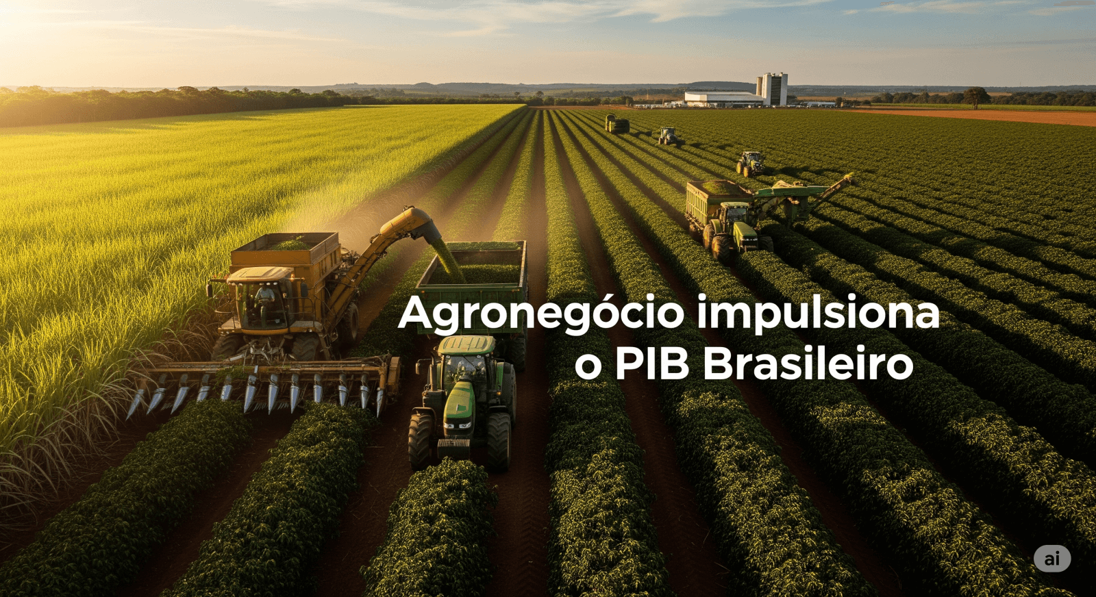 Agronegócio Lidera e Impulsiona Crescimento do PIB Brasileiro no 1º Trimestre de 2025: O Motor do País em Ação